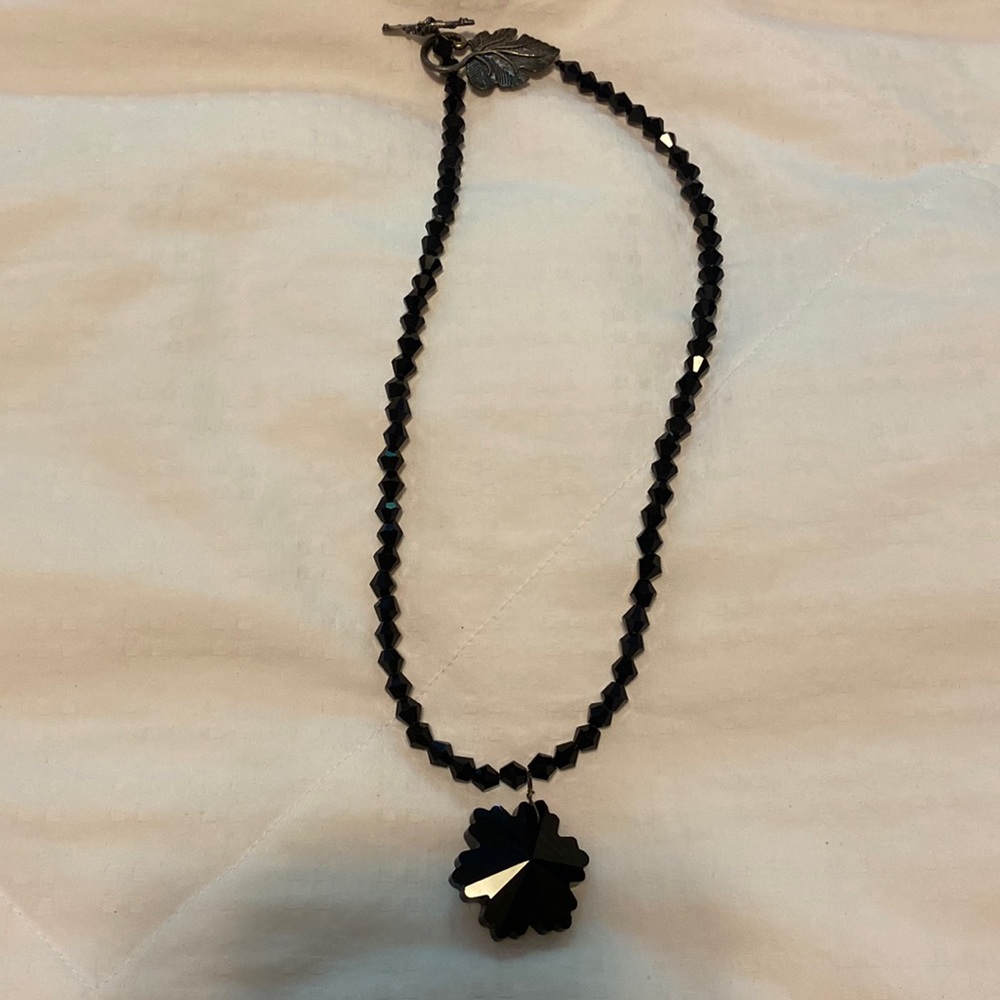 Black necklace